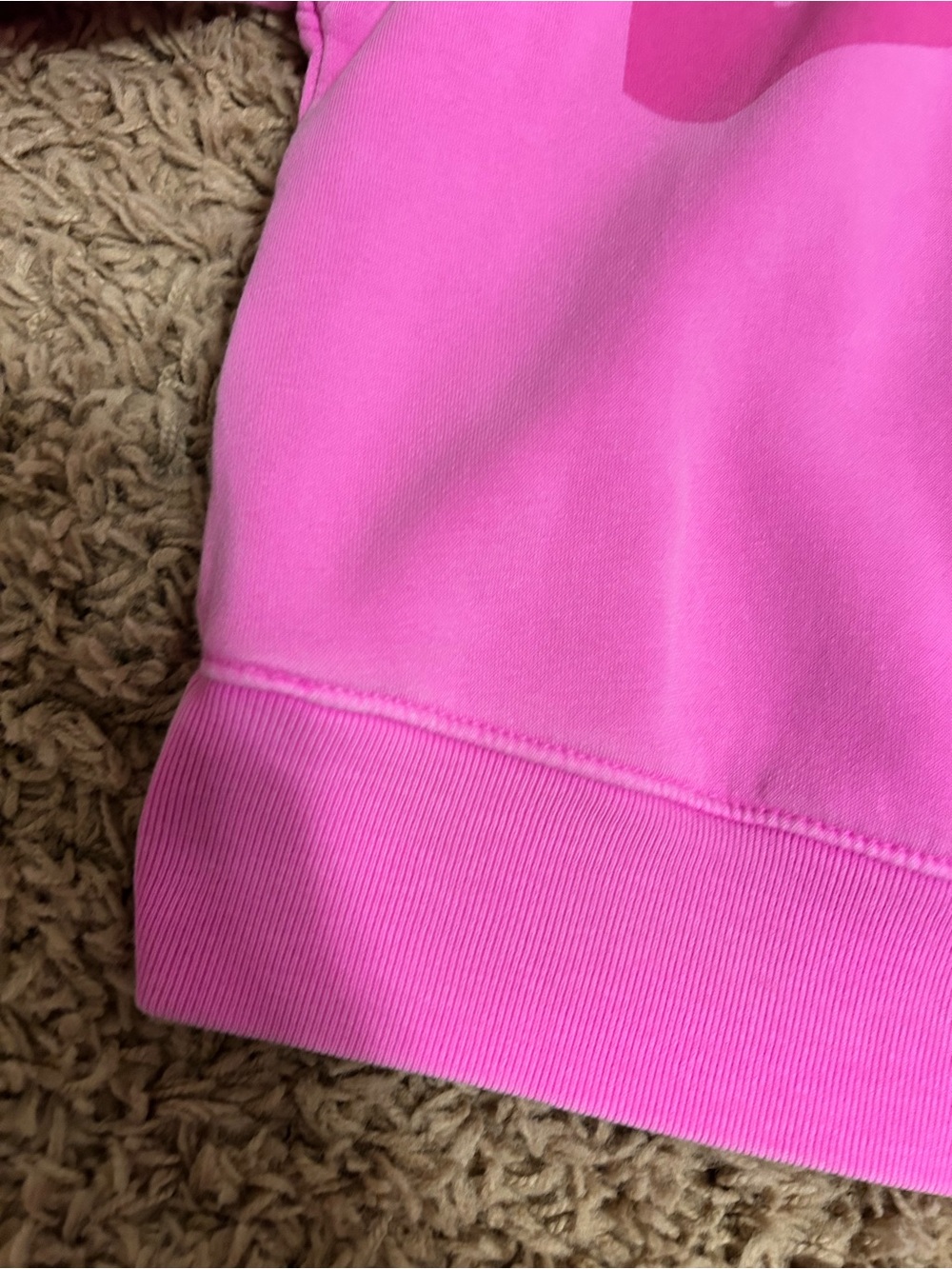 GAP neon pink arch logo cropped hoodie size XS - Picture 6 of 9